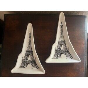 Angela Staehling Eiffel Tower Trinket Dishes